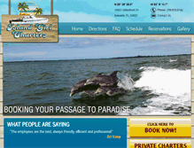 Tablet Screenshot of islandgirlcharters.com